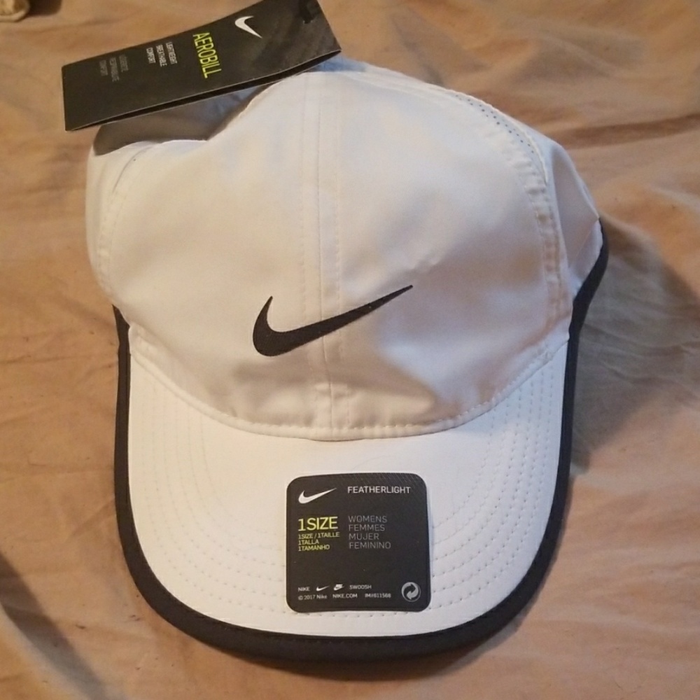 White Nike hat